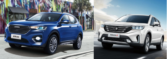 哈弗H4智联版VS传祺GS4 谁能真正亮剑出锋?