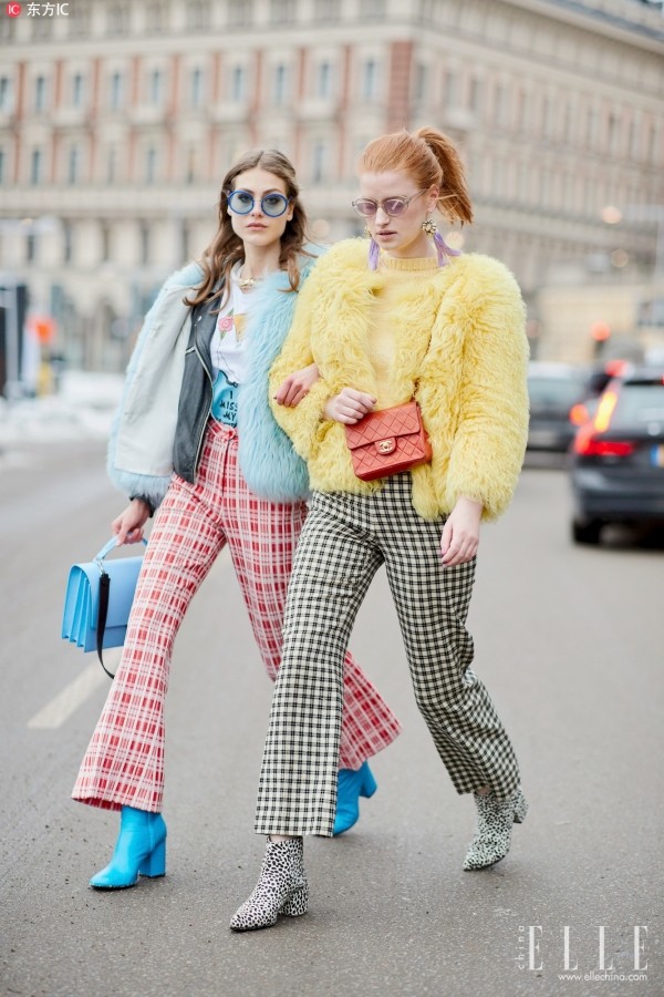 怎么穿格纹,才能避免把“床单穿出门”?